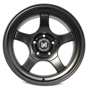 17" MFlow MF05 Black 17x8.5 +25 6x139.7 CB95.1 Fit 4Runner Tacoma 2024 & Beyond