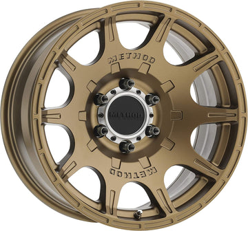 Method Race Wheels 308 Roost Method Bronze 17x8.5" 6x5.5", 0mm offset 4.75" Backspace, Set of 4