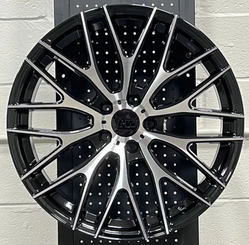 19x8.5" WHEELS FIT INFINITI G35 G35X G37 G37X M35X 5x114.3 MESH RIMS SET 4