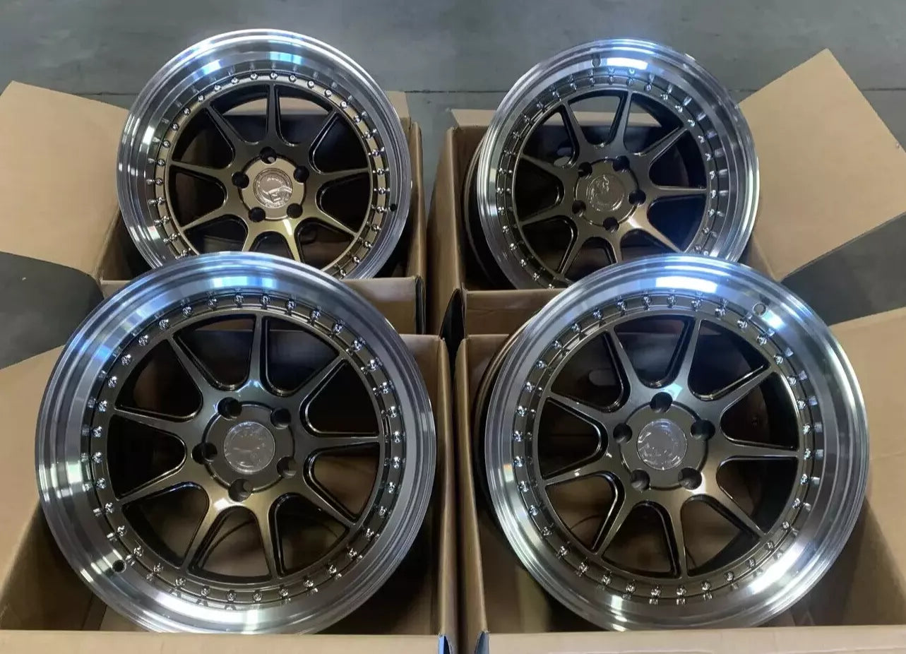 18x9.5/18x10.5 5x114.3 +15 Aodhan DS-X Bronze Machine 18
