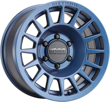 Method Race Wheels MR707 Bead Grip Bahia Blue Wheel with Aluminum (17 x 8.5 inches /6 x 5 mm, 0 mm Offset) Set of 4