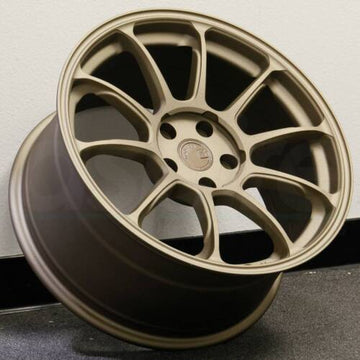 17" Aodhan AH06 Wheels 17x9 +35 5x114.3 Bronze Flow Forged Rims Set 4