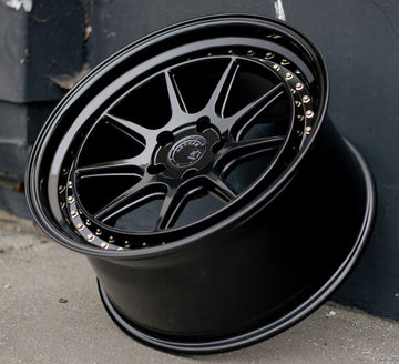 4 PCS 18x9.5 5x114.3 +30 Aodhan DSX Wheels Gloss Black Concave 18" Rims Set 4