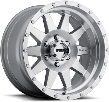 Method Race Wheels 301 NV Matte Black Wheel with Aluminum (16 x 8 inches /6 x 55 mm) Set of 4