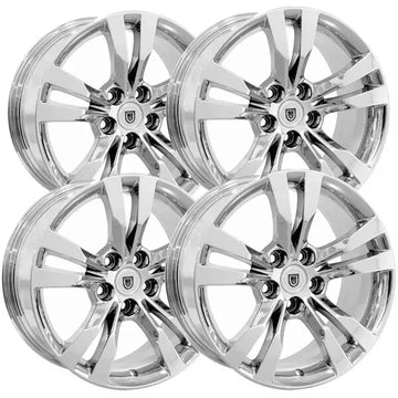 (Set of 4) OE Wheels CA15A 18x8.5 5x115 +40mm Chrome Wheels Rims 18" Inch