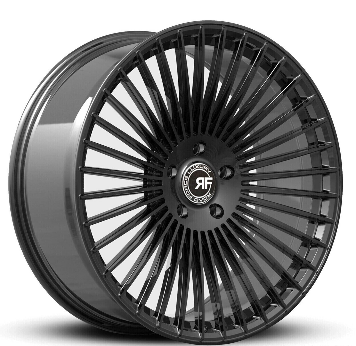 22” RF35 BLACK CONCAVE WHEELS RIMS FOR BENTLEY CONTINENTAL GT 22X9 / 2 ...