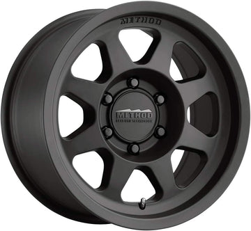 Method Race Wheels MR701 Bead Grip Matte Black Wheel with Aluminum (16 x 6.5 inches /6 x 180 mm, 90 mm Offset) Set of 4