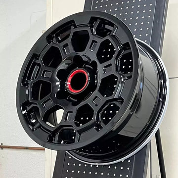 17x9 Gloss Black Wheels For Toyota 4Runner Tacoma GX460 GX470 FJ 6x139.7 17" +0