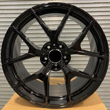 19" Wheels For Mercedes S430 S500 S550 E350 E320 GLC 19x8.5 +30 5x112 Rims Set 4