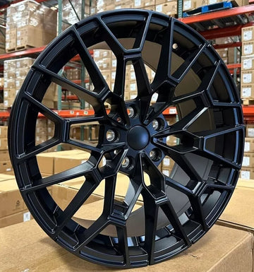 (4 PCS) 19" Satin Black Wheels For BMW E90 E92 E93 F10 F30 F32 19x8 5x120 Set