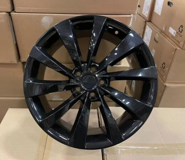 4 PCS 19" Wheels 19x8.5 ET35 5x114.3 CB73.1 For Tesla Model Y 3 Black Rims Set