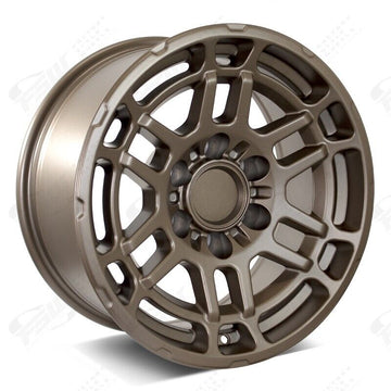 22" BRONZE WHEELS FOR LIFTED TOYOTA TACOMA OFF ROAD 2016 & UP (6x139.7) 22x9 +0