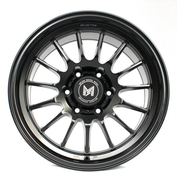 4 New 17" MF04 MFlow Off-Road Wheels 17x9 ET0 6x139.7 6x5.5 CB106.1 Matte Black