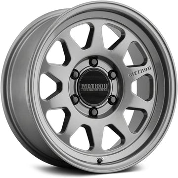 Method Race Wheels 316 Custom Wheel - 20x10, -18 Offset, 5x127 Bolt Pattern, 71.5mm Hub - Gloss Titanium Rim, Set of 4