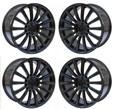 4 Pcs 17" Wheels For Mercedes C250 C300 C350 CLA250 E350 GLA250 17x8 +35 5x112
