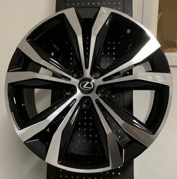 22" WHEELS FITS LEXUS RX300 RX330 RX350 RX400H RX450H 22x8 5x114.3 RIMS SET 4