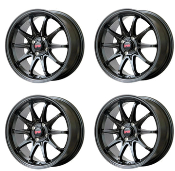 4 PCS 16" Satin Black Wheels JDM Style 16x7 4x100/4x114.3 +42 CB73.1 Rims Set 4