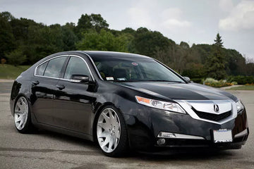 19" MRR HR3 VIP Wheels Fit Acura TL 19x8.5 / 19x9.5 5x120 Inch Silver Rims Set 4