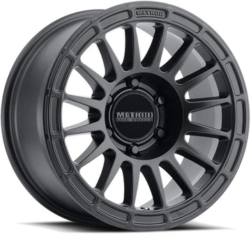 Method Race 314 Custom Wheel - Matte Black Rims - 17" x 8.5", 0 Offset, 5x150 Bolt Pattern, 110.5mm Hub, Set of 4