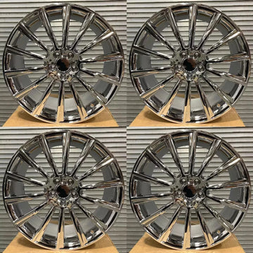 4 Pcs 22x9 CHROME Wheels For Mercedes GLE350 GLS350 GL350 GLC 22" Rims