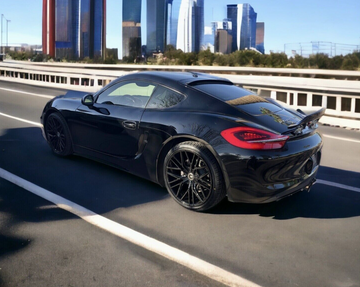 20" RF13 Roadforce Black wheels for Porsche 987 981 Boxster Cayman 20x8.5 20x10