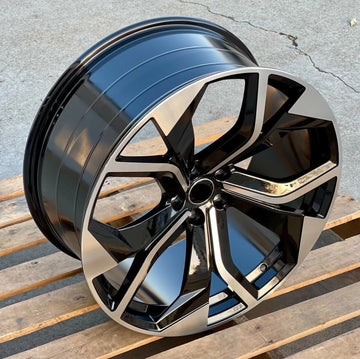 22x10 +20 WHEELS FOR AUDI A7 RS6 RS7 A8 SQ5 Q7 Q8 RSQ8 22" 5X112 RS STLYLE RIMS