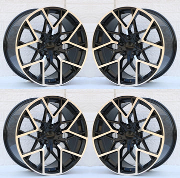 20" STAGGERED 20x8.4/20x9.5 WHEELS FOR BMW 320i 330i 340i 428i 430i 435i 440i