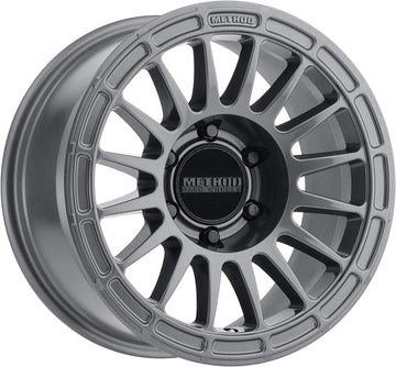 Method Race Wheels 314 Gloss Titanium 17x8.5" 6x5.5", 0mm offset 4.75" Backspace, Set of 4