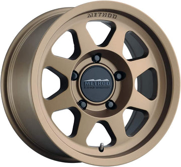 Method Race Wheels 701 Bronze Wheel with Method (17 x 7.5 inches /5 x 108 mm, 30 mm Offset) Set of 4