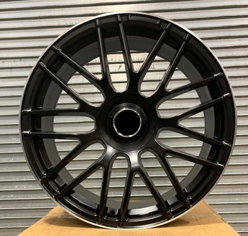 4 PCS 20x8 ET30 5x112 Satin Black Machined Lip Wheels For Mercedes GLC GLE Rims