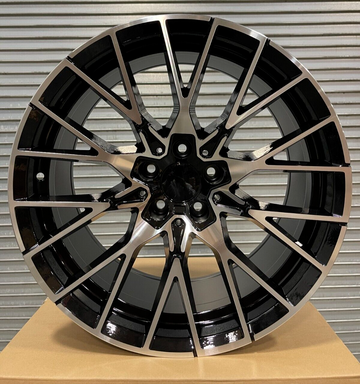 4 PCS 19" RIMS WHEELS BLACK MACHINE 5x120 FITS BMW 328I 335I 330I 325I Xdrive Z4