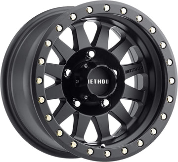 Method Race Wheels 304 Double Standard Matte Black 18x9" 5x150", 25mm offset 6" Backspace, Set of 4
