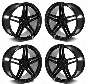 20" Wheels Fit Mercedes S550 S63 CL550 CL500 S500 S430 20x8.5/20x9.5 5x112 Set 4