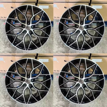 20" Tuner Wheels 20x8.5 +38 5x114.3 Fit Accord Acura Infiniti Lexus Rims Set 4