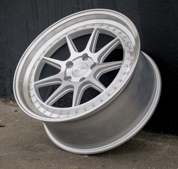 4 PCS 18x8.5 Aodhan DSX Wheels 5x114.3+35 Silver Machined Rims 18 Inch Set 4