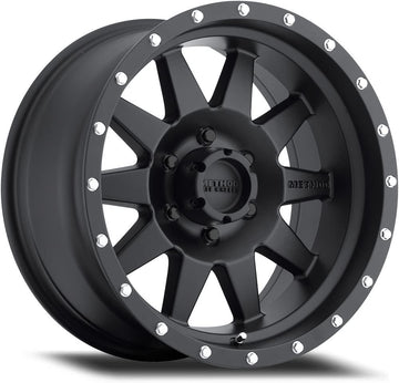Method Race Wheels The Standard 17x8.5 5x5.0 0 Offset(4.75" B/S) 94 Hub Matte Black, Set of 4