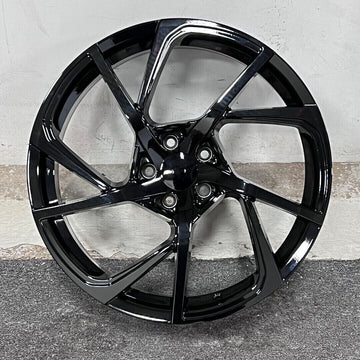 20" Gloss Black Wheels Fits Honda Accord Ex Lx Civic 20x8.5 5x114.3 Rims Set 4