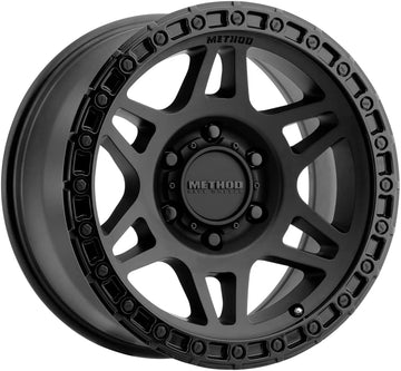 Method Race Wheels MR312785161000 Matte Black Wheel (17 x 8.5 inches /6 x 135 mm, 0 mm Offset) Set of 4