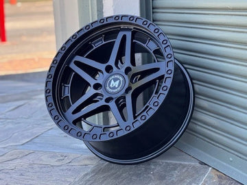 MF01 17x9 +12 5x127 Fit Grand Cherokee Jeep Wrangler Gladiator Mojave Rubicon