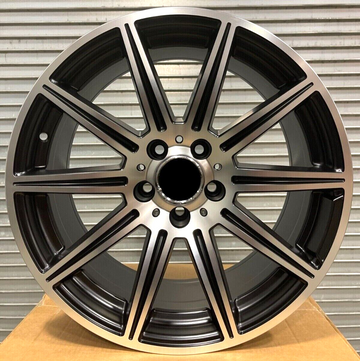 4 PCS 18" Wheels For Mercedes S430 S500 E320 E500 CLK SLK 18x8.5 +35 5x112 Rims