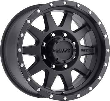 Method Race Wheels 301 The Standard Matte Black 18x9" 8x6.5", 18mm offset 5.75" Backspace, Set of 4