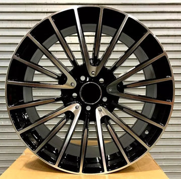 SET 4 18" Wheels For Mercedes C300 C350 CLA250 E350 E550 18x8.5 +45 5x112 Rims