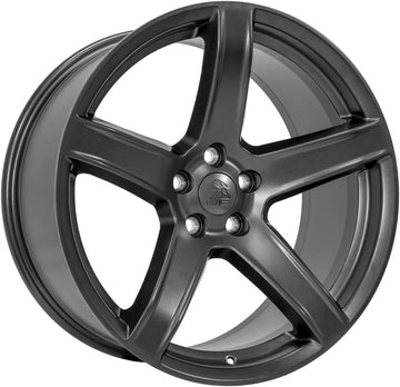 OE Wheels LLC 22 inch Fits 6 Lug Ram, Jeep Wagoneer DG22 Satin Gunmetal Wheel, Set of 4