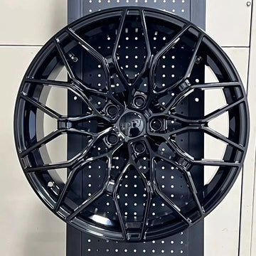 18x8 GLOSS BLACK 18" WHEELS RIMS FITS BMW G42 230i M240i XDRIVE 5x112 +25