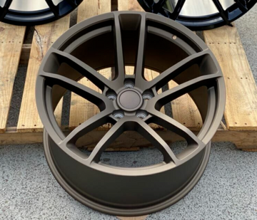 20x11 WHEELS FIT WIDE BODY DODGE CHALLENGER CHARGER SCAT HELLCAT SRT BRONZE