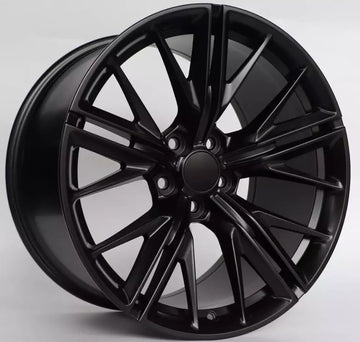 20" Satin Black Wheels Fit Chevy Camaro 20x10 / 20x11 Chevrolet ZL1 Style Set 4