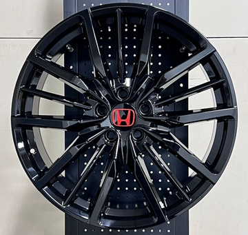 (Set of 4) 20" Wheels For Honda Accord Ex Lx Civic 20x8.5 +45 5x114.3 Black Rims