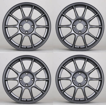 15" Wheels Rims for HONDA SUBARU MAZDA TOYOTA VW SCION HYUNDAI 4x100 GUNMETAL