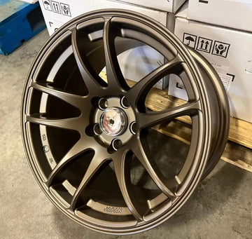 4 PCS  17" Wheels For Toyota Corolla Subaru WRX Forester 5x100 Bronze 17x8 Rims