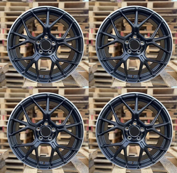 20x8.5 +40 / 20x9.5 +45 Black Machined 20" Rims For Mercedes GLE350 ML550 GLS450